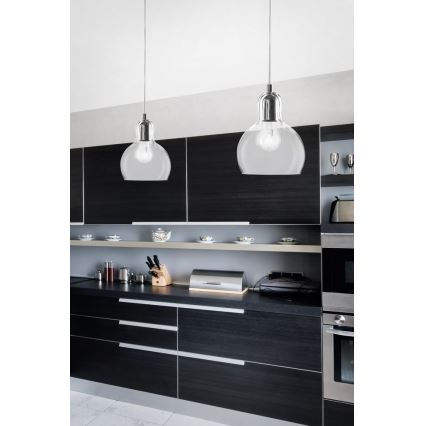 Ljuskrona med snöre MANGO 1xE27/60W/230V