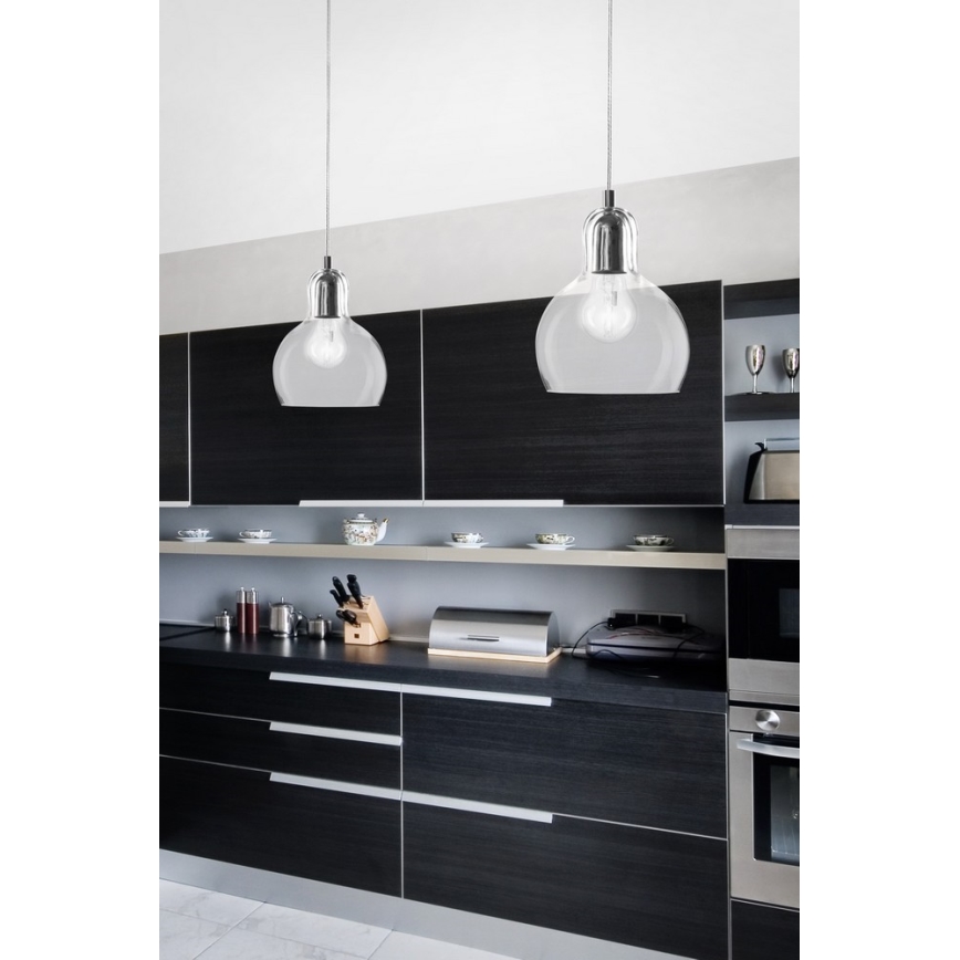 Ljuskrona med snöre MANGO 1xE27/60W/230V