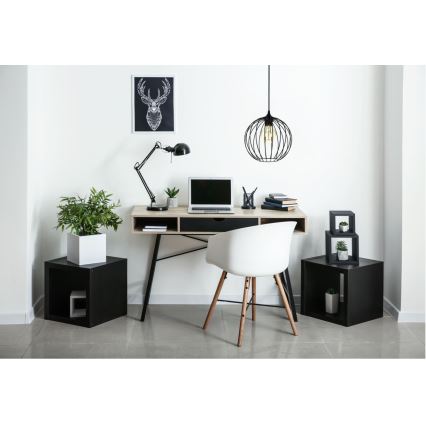Ljuskrona med snöre MATT 1xE27/60W/230V