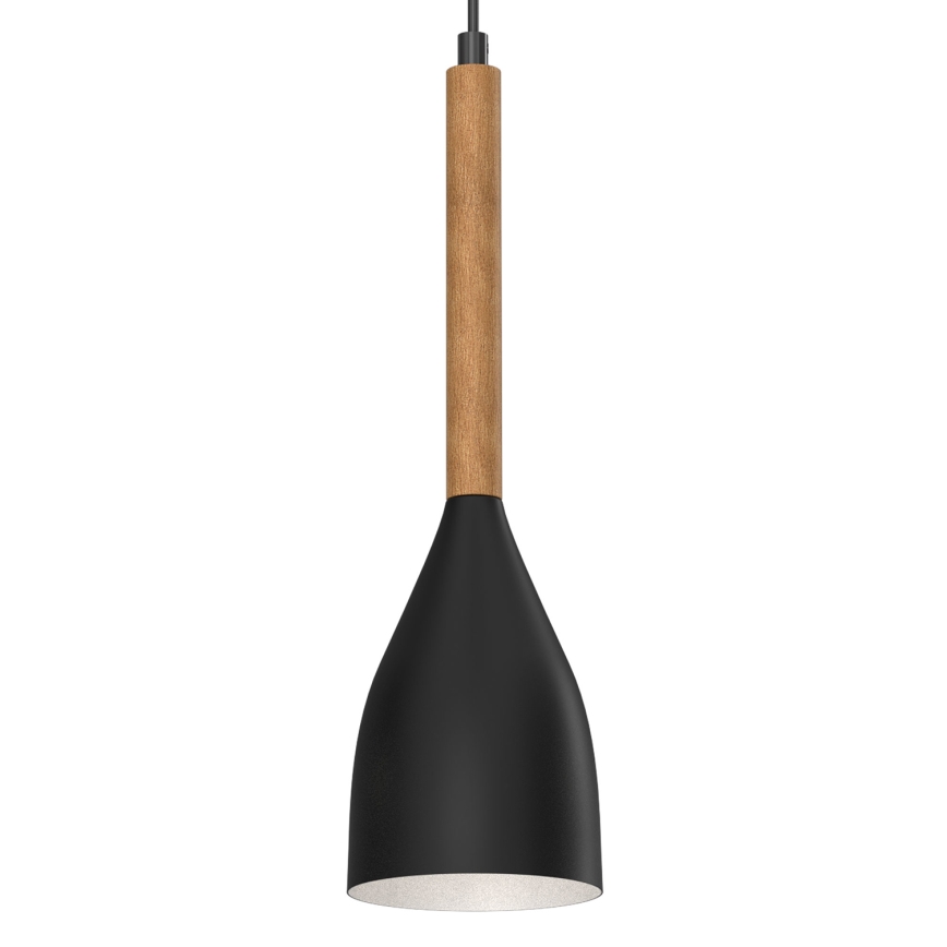 Ljuskrona med snöre MUZA NEW 3xE27/60W/230V svart