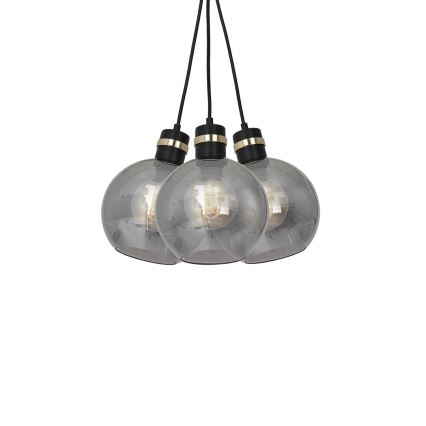 Ljuskrona med snöre OMEGA 3xE27/60W/230V