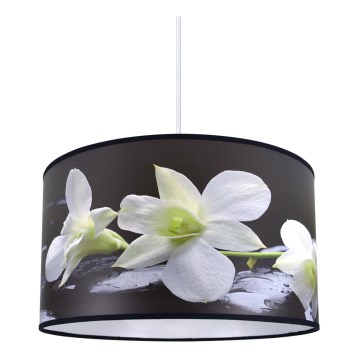 Ljuskrona med snöre ORCHID 1xE27/60W/230V