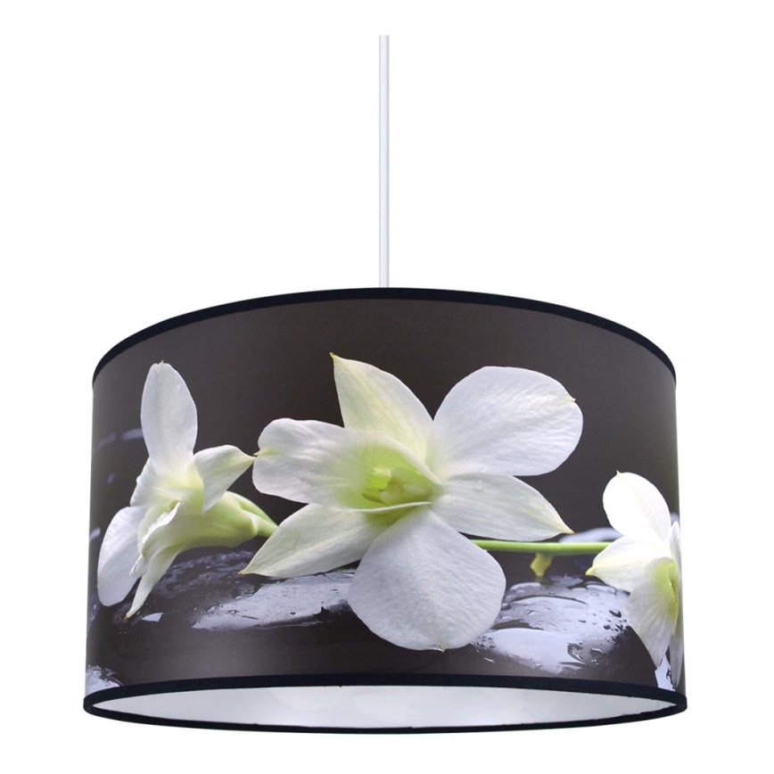 Ljuskrona med snöre ORCHID 1xE27/60W/230V