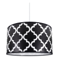 Ljuskrona med snöre PATTERN 1xE27/60W/230V
