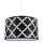 Ljuskrona med snöre PATTERN 1xE27/60W/230V