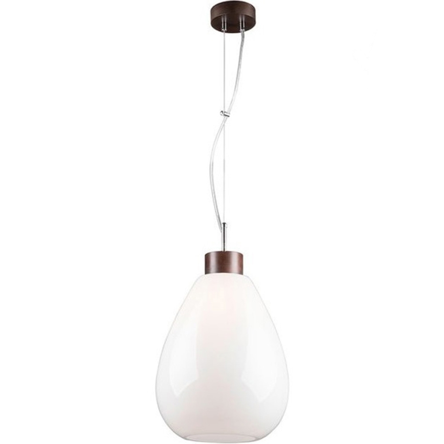 Ljuskrona med snöre PIRO 1xE27/60W/230V - FSC-certifierad