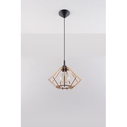 Ljuskrona med snöre POMPELMO 1xE27/60W/230V