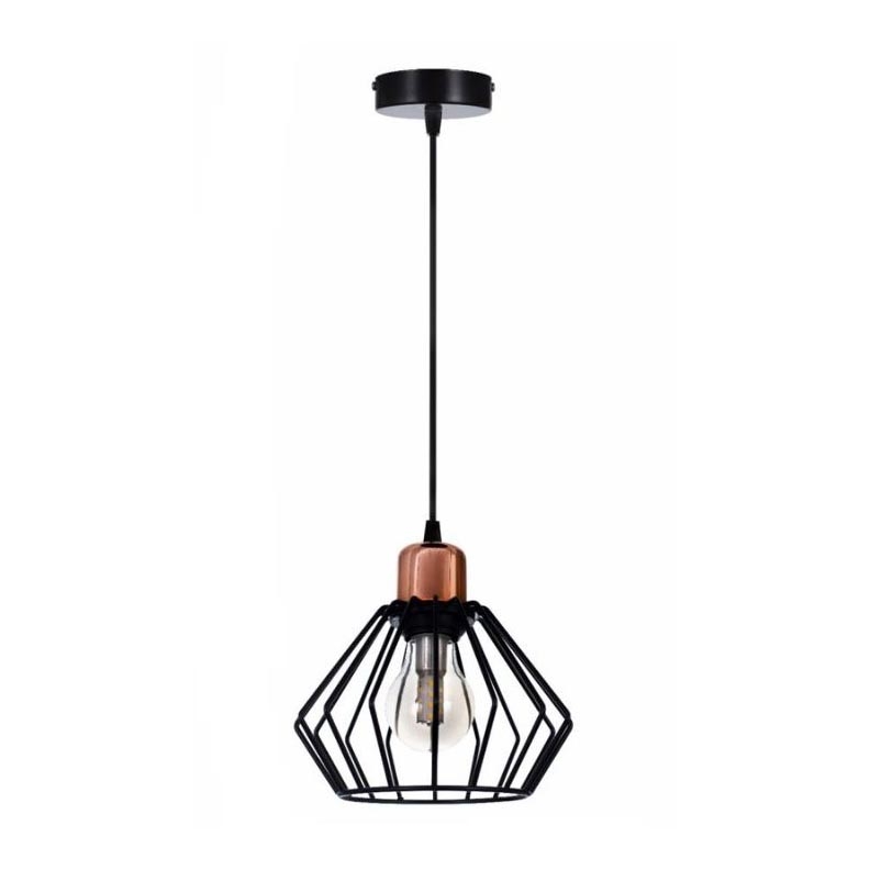 Ljuskrona med snöre PORTO 1xE27/40W/230V