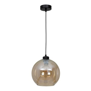 Ljuskrona med snöre SOFIA 1xE27/60W/230V brun