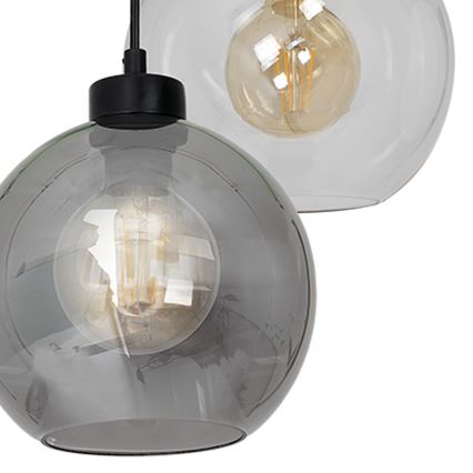 Ljuskrona med snöre SOFIA 3xE27/60W/230V mix