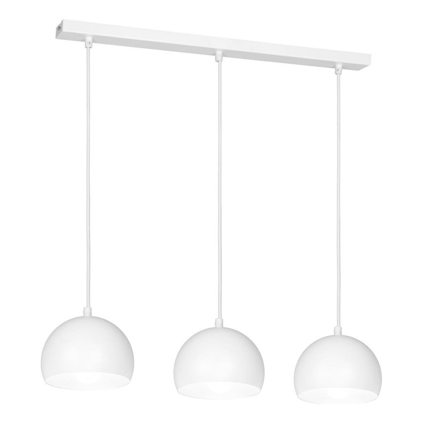 Ljuskrona med snöre SOOL 3xE27/60W/230V