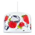 Ljuskrona med snöre STRAWBERRIES 1xE27/60W/230V