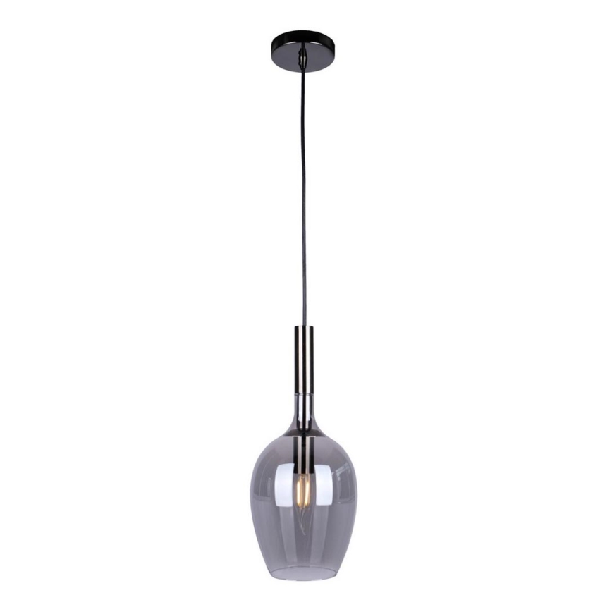 Ljuskrona med snöre TANGO 1xE14/40W/230V svart