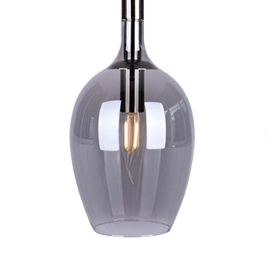 Ljuskrona med snöre TANGO 3xE14/40W/230V svart