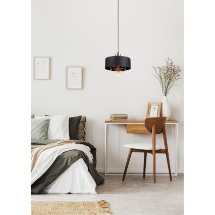 Ljuskrona med snöre VEST 1xE27/60W/230V