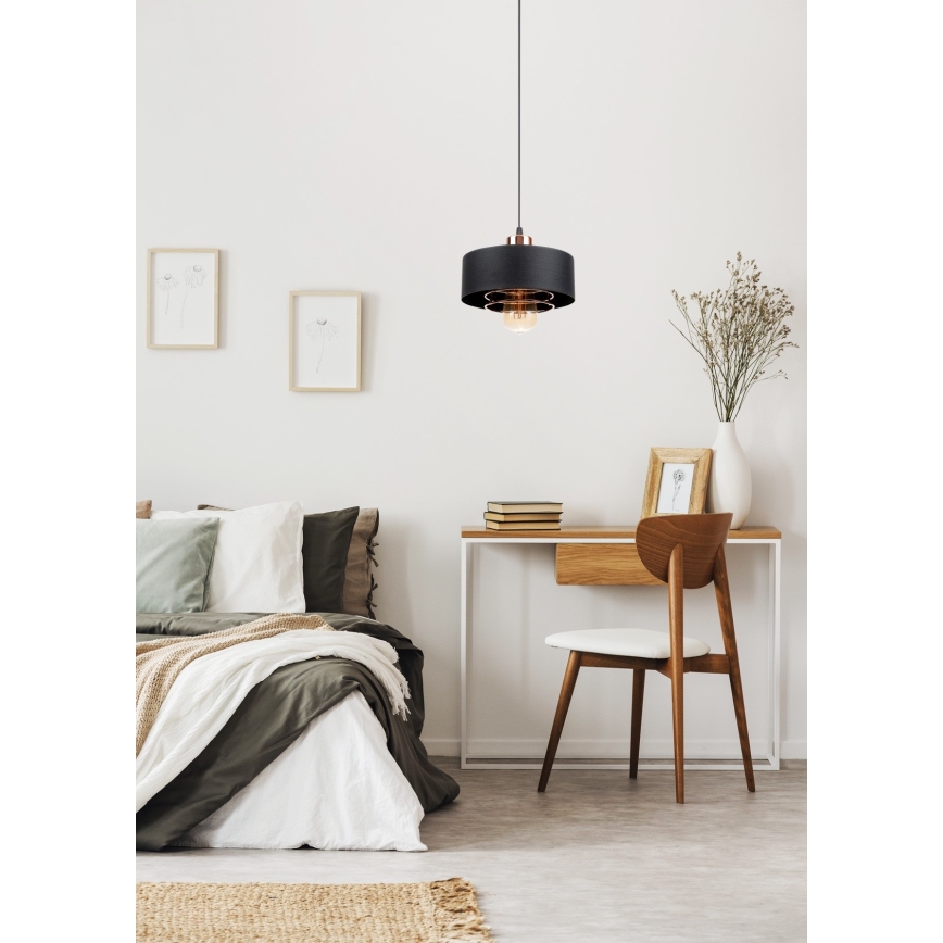 Ljuskrona med snöre VEST 1xE27/60W/230V
