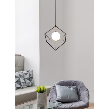 Ljuskrona med snöre WEERT 1xG9/28W/230V