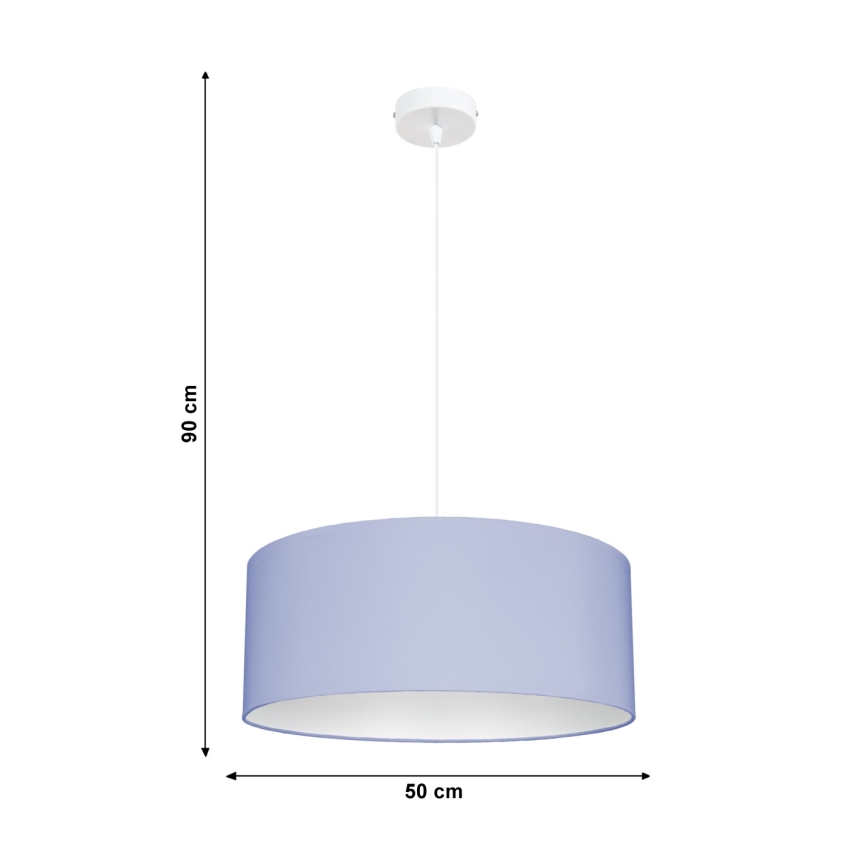 Ljuskrona med snöre WERT 1xE27/60W/230V grön