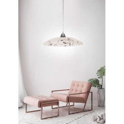 Ljuskrona med snöre YOUNG 1xE27/60W/230V