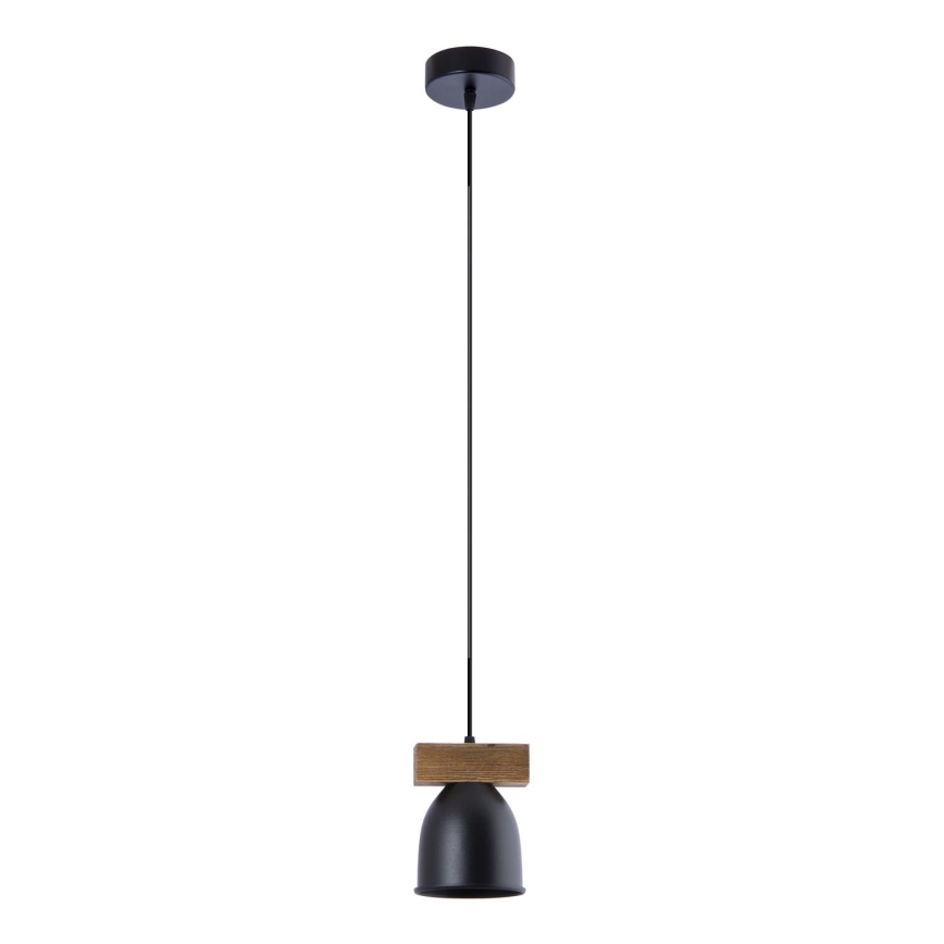 Ljuskrona med textilsladd 1xE27/60W/230V diameter 11,5 cm