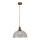 Ljuskrona med textilsladd 1xE27/60W/230V diameter 30 cm