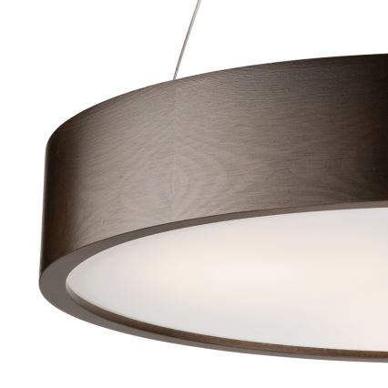 Ljuskrona med textilsladd 3xE27/60W/230V ø 47 cm tall - FSC certifierade