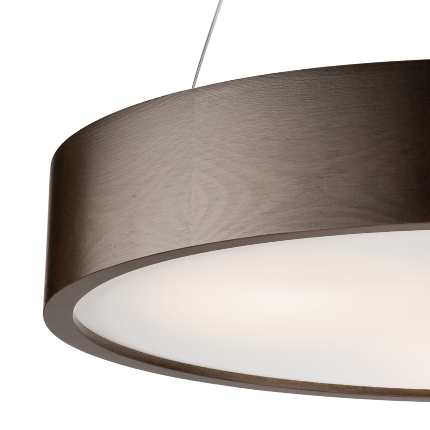Ljuskrona med textilsladd 3xE27/60W/230V ø 47 cm tall - FSC certifierade