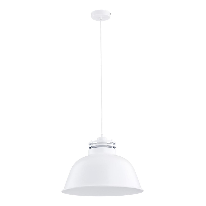 Ljuskrona med textilsladd ARRIZO 1xE27/15W/230V vit
