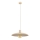 Ljuskrona med textilsladd ASTRA 1xE27/15W/230V diameter 41 cm beige