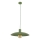 Ljuskrona med textilsladd ASTRA 1xE27/15W/230V diameter 41 cm grön