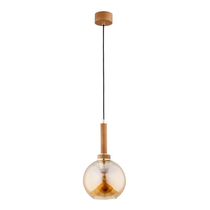 Ljuskrona med textilsladd BALERINA 1xE27/60W/230V