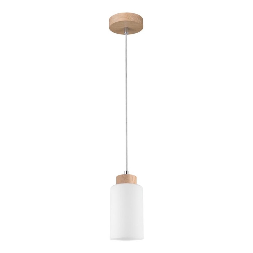 Ljuskrona med textilsladd BOSCO 1xE27/60W/230V ek