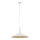 Ljuskrona med textilsladd CAPRI 1xE27/15W/230V diameter 50 cm vit/guld