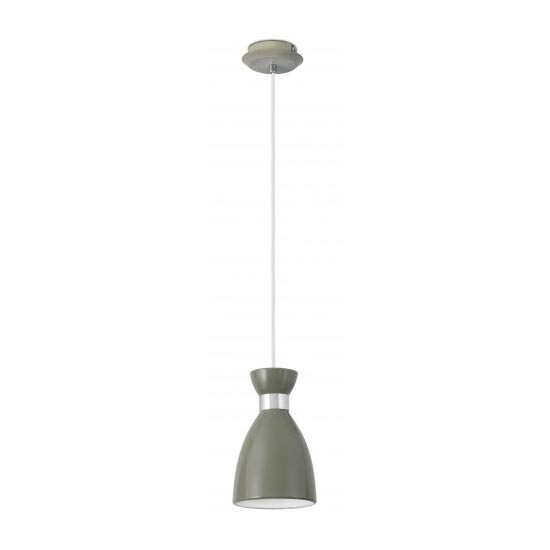Ljuskrona med textilsladd CUTE 1xE27/60W/230V