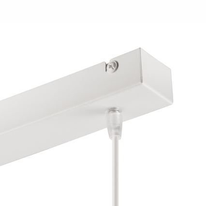 Ljuskrona med textilsladd DANIELLE 2xE27/60W/230V bok - FSC certifierade