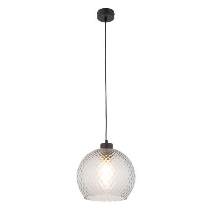 Ljuskrona med textilsladd DEVON 1xE27/15W/230V