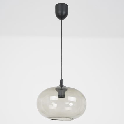 Ljuskrona med textilsladd ELIPSE 1xE27/60W/230V