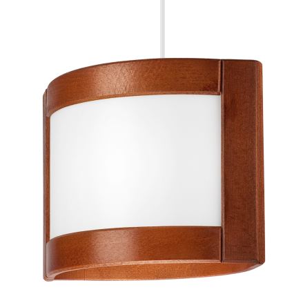 Ljuskrona med textilsladd ELODIE 1xE27/60W/230V