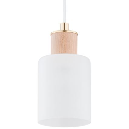 Ljuskrona med textilsladd EVIC 3xE27/60W/230V