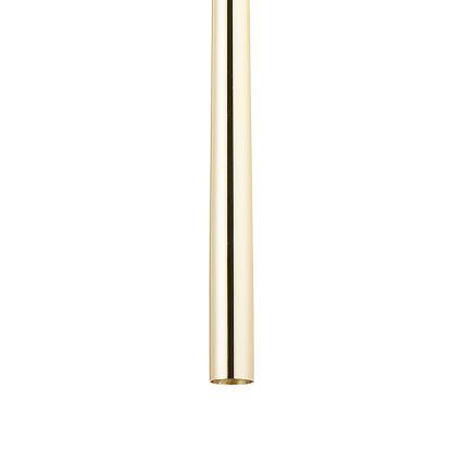 Ljuskrona med textilsladd För 3-fas skensystem PIANO 1xG9/8W/230V guld/svart