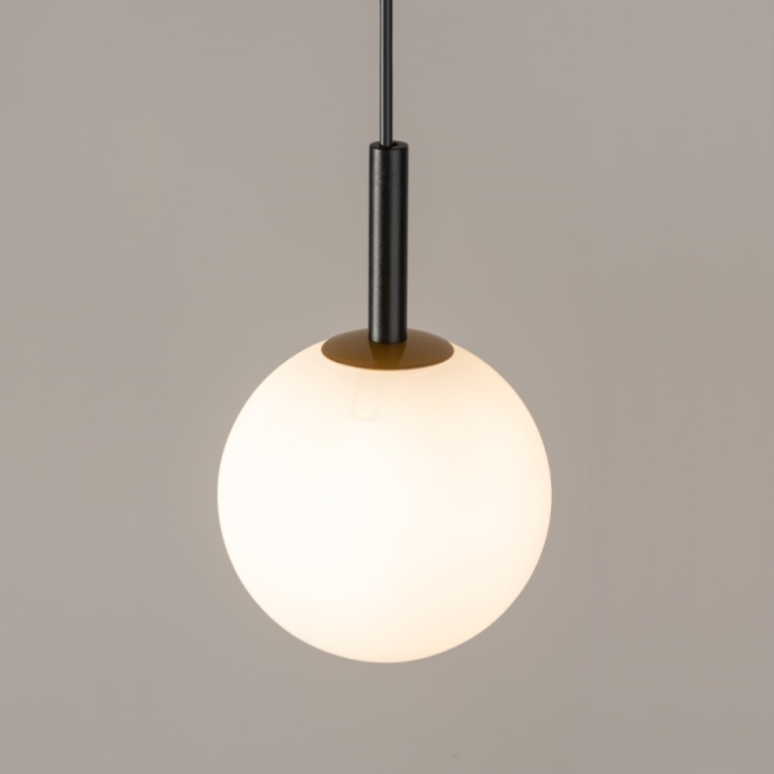 Ljuskrona med textilsladd GAMA 1xG9/12W/230V svart