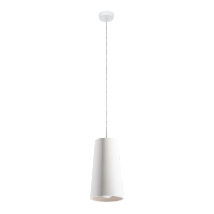 Ljuskrona med textilsladd GULCAN 1xE27/15W/230V