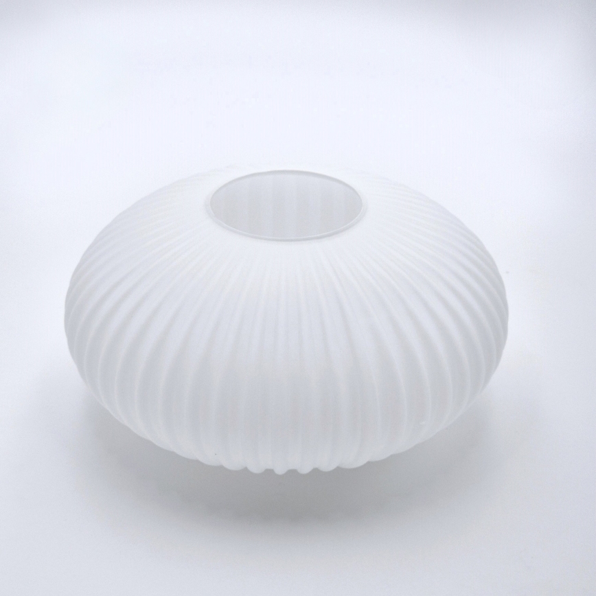 Ljuskrona med textilsladd HARMA 1xE27/15W/230V diameter 25 cm vit/guld