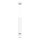 Ljuskrona med textilsladd JOKER WHITE WOOD 1xGU10/8W/230V