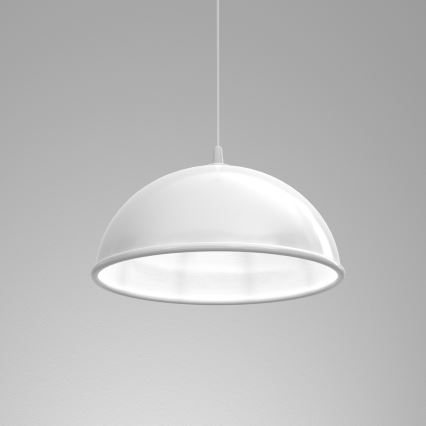 Ljuskrona med textilsladd KITCHEN 1xE27/15W/230V vit