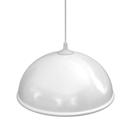 Ljuskrona med textilsladd KITCHEN 1xE27/15W/230V vit