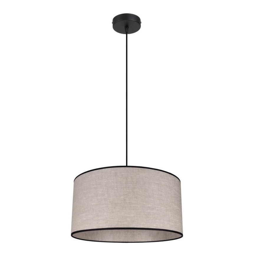 Ljuskrona med textilsladd NEXO 1xE27/60W/230V diameter 40 cm