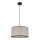 Ljuskrona med textilsladd NEXO 1xE27/60W/230V diameter 40 cm