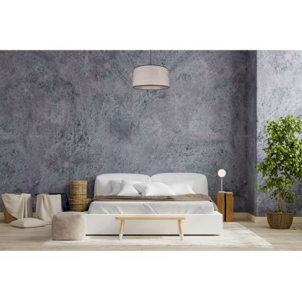 Ljuskrona med textilsladd NEXO 1xE27/60W/230V diameter 40 cm