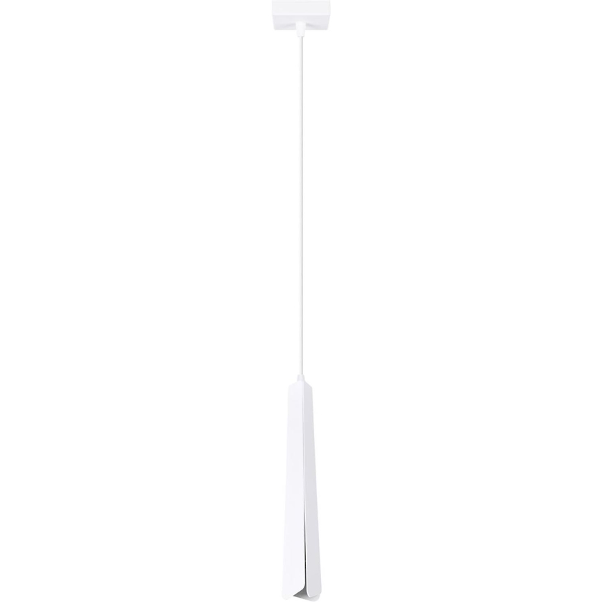 Ljuskrona med textilsladd PRYSM 1xG9/8W/230V vit
